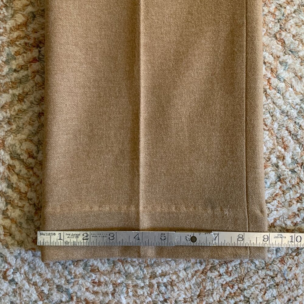 VINTAGE 90s RALPH by Ralph Lauren Wool Wide Leg Trousers Women's Size 8 RARE - Picture 10 of 11